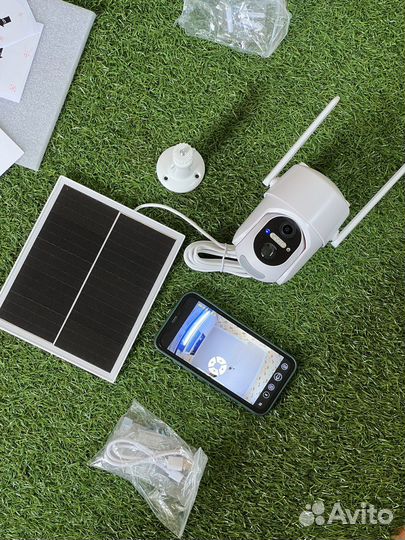 4g камера на солнечных батареях (видеонаблюдение)