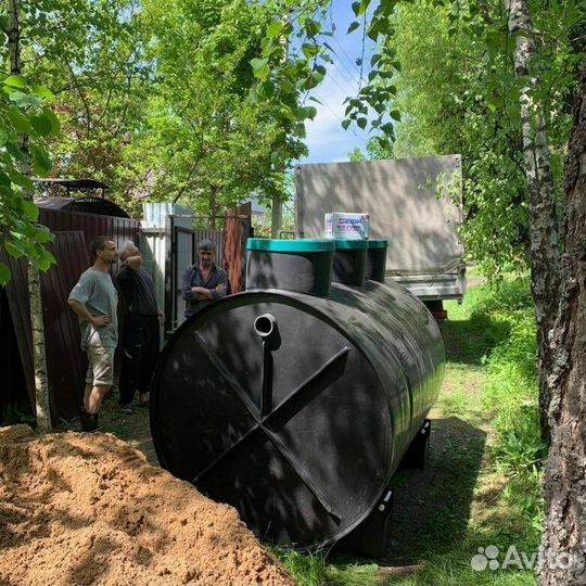 Септик для 3-4 человек