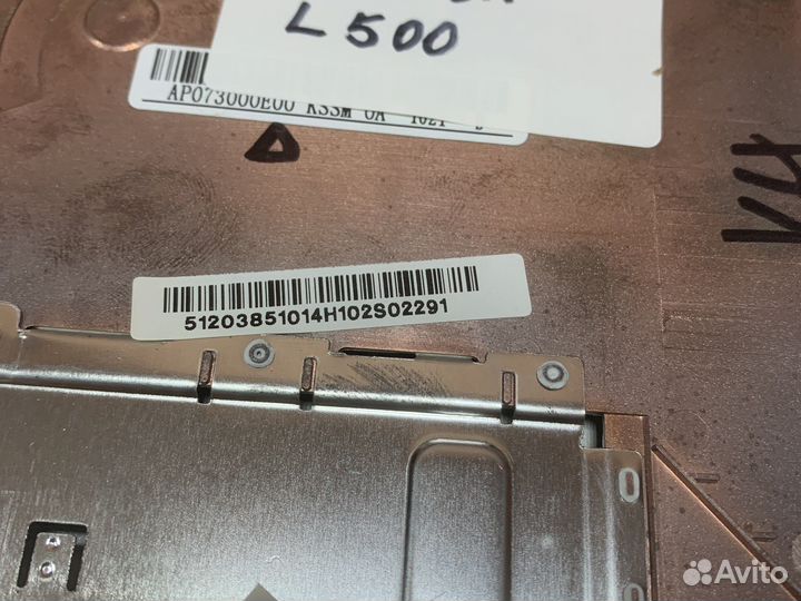 Топкейс для ноутбука toshiba l500