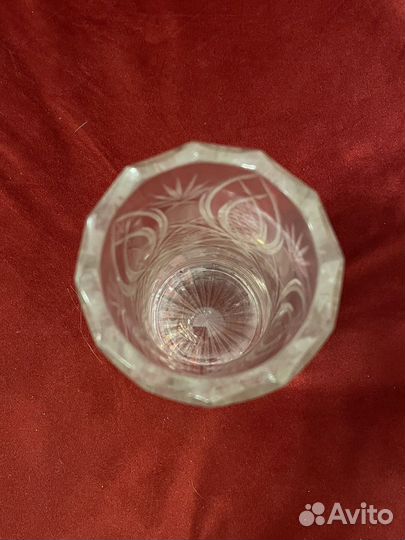 Ваза хрустальная времен СССР