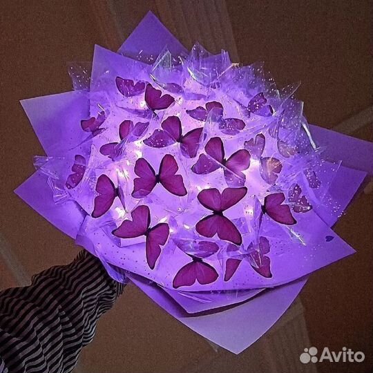 Букеты из бабочек