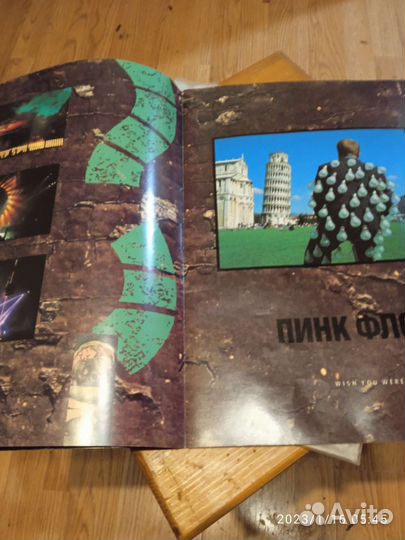 Pink Floyd delicate sound of thunder UK буклет
