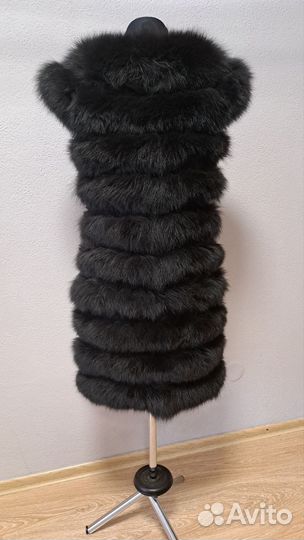 Меховой жилет xs+сапоги 37р-р