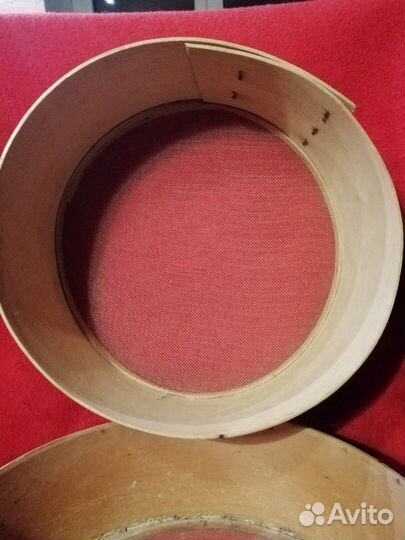 Старинные деревянные сита