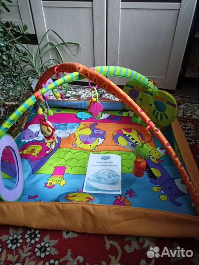 Развивающий коврик tiny love safari сафари