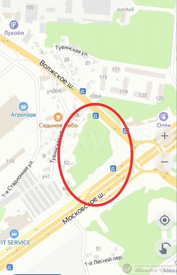 Участок 2,2 га (ИЖС)