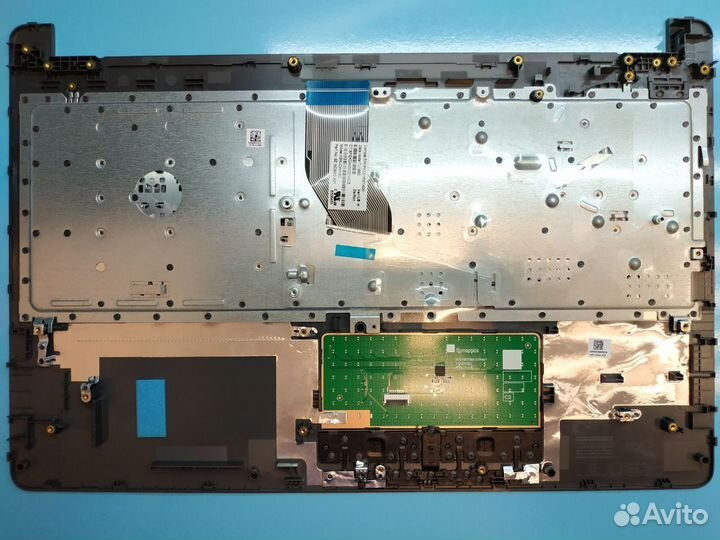 Топкейс с клавиатурой 924894-001 HP 15-BS серый