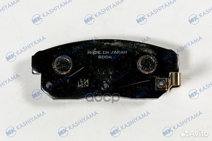 Колодки тормозные дисковые задние D1239M MK