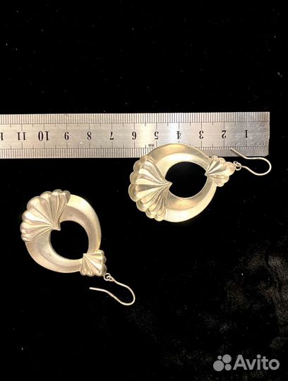 Серебряные серьги СССР. Редкость