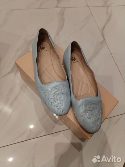 Балетки натуральная кожа 37