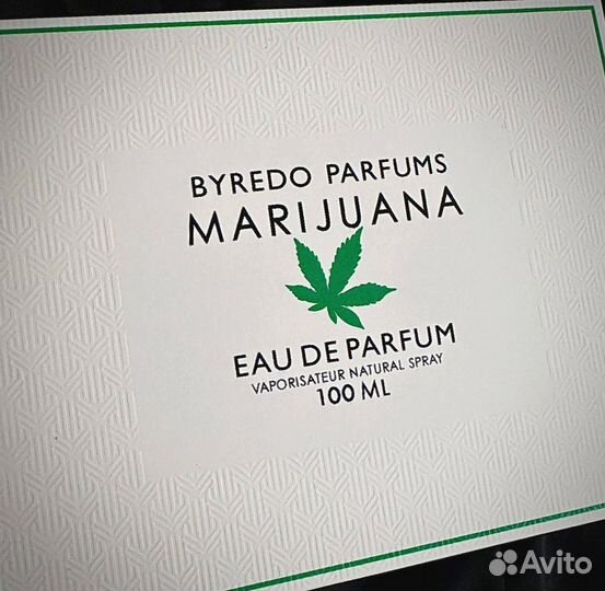 Духи byredo marijuana Дубай