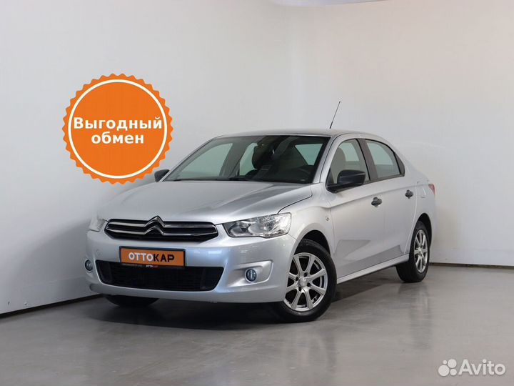 Citroen C-Elysee 1.2 МТ, 2013, 129 551 км