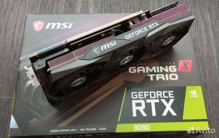 Видеокарта GeForce RTX 3090 gaming X trio