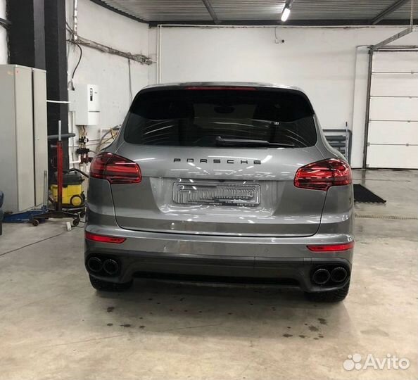 Насадки глушителя Porsche Cayenne 2014 - 2018 Jet