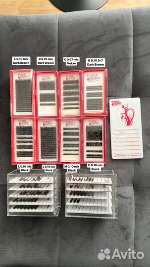 Материалы для наращивания ресниц