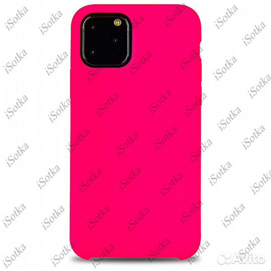 Чехол Apple iPhone 11 Pro Silicone Case №56 (Фукси