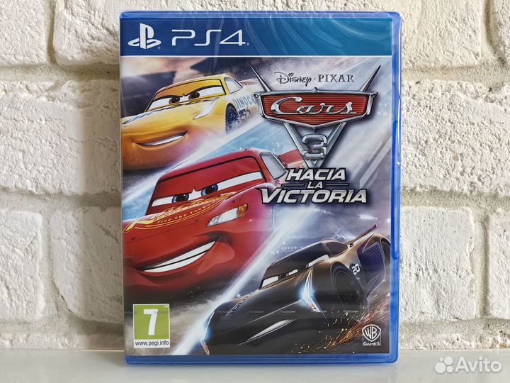 Cars 3: Driven to Win PS4 новый диск