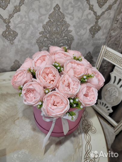 Пионы цветы мыльные