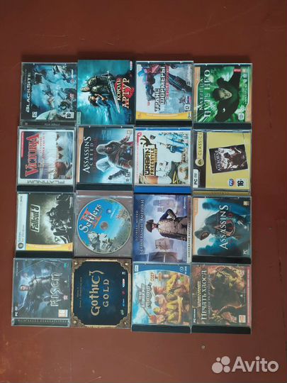 Компьютерные игры на дисках