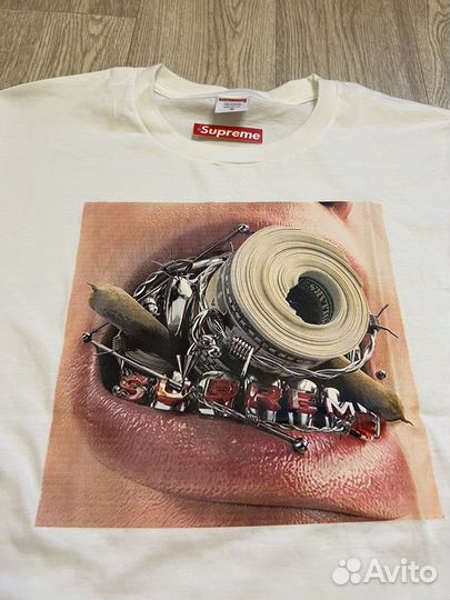 Футболка Supreme FW22 Week 1 Braces tee