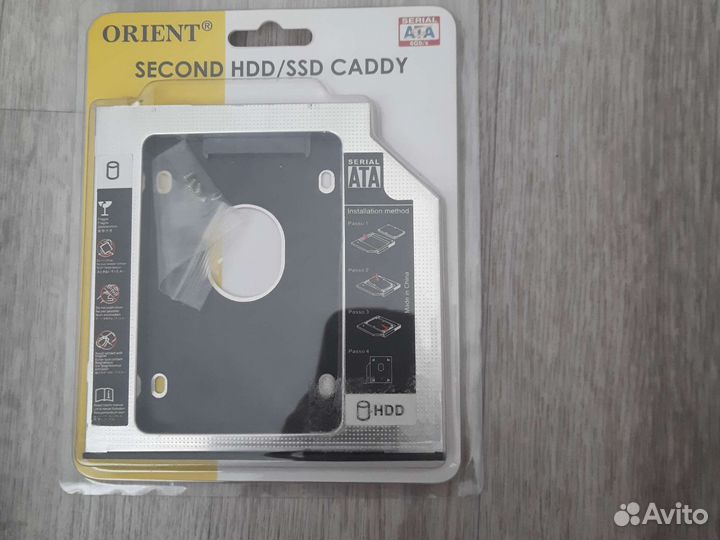Адаптер, переходник,салазки для hdd ssd на ноутбук