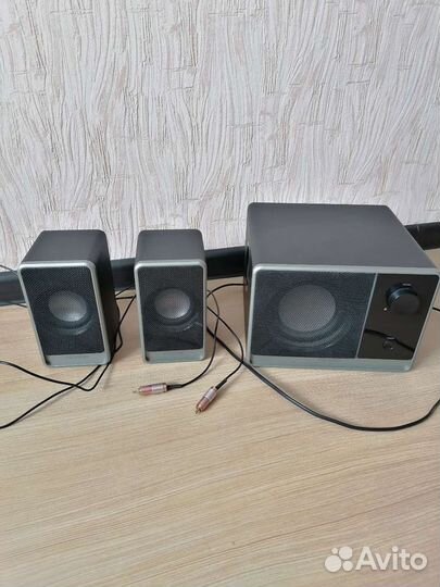 Активные колонки с subwoofer