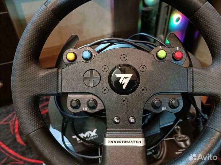 Thrustmaster tmx force feedback