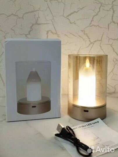 Ночник светильник свеча светодиодный беспроводной
