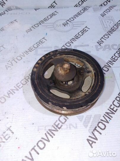 Шкив коленвала nissan Qashqai J11