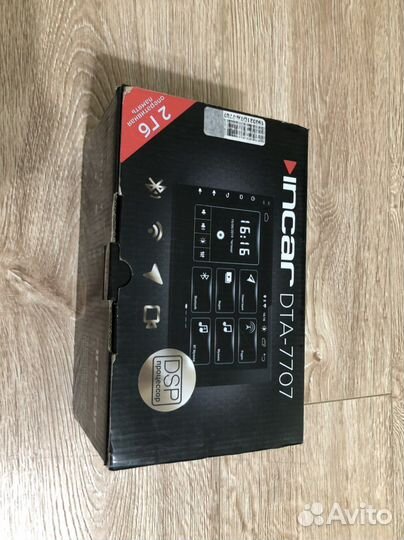 Процессорная магнитола 2 din incar dta 7707