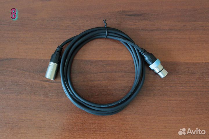 Микрофонные и инструментальные кабели XLR, TRS