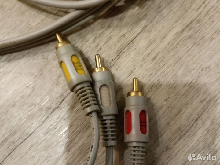 Провод колокольчики 3 RCA - 3 RCA