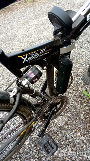 Велосипед складной электрический