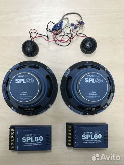 SoundStream SPL60 Мидбасовая авто акустика. USA