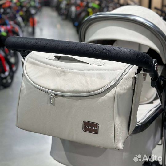 Коляска трансформер. Экокожа, 3в1