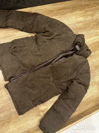 Коричневая вельветовая куртка ASOS