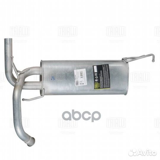 Глушитель Suzuki SX4 (06) 1.6i осн. (алюм. ста