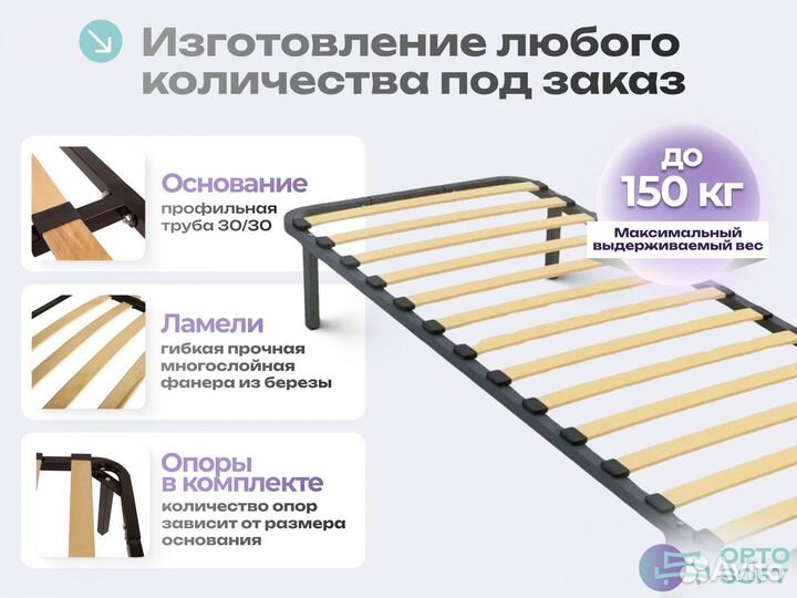 Ортопедическое основание для кровати. Только опт