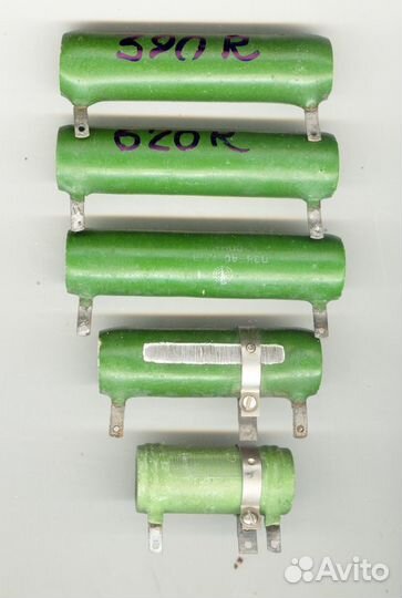 Мощные резисторы пэв пэвр С5-35 С5-47