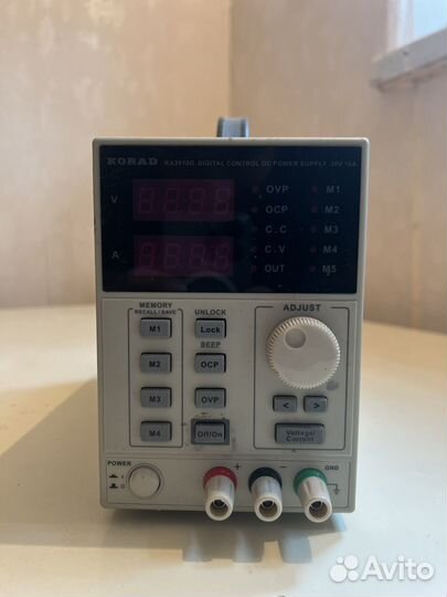 Блок питания korad KA3005D