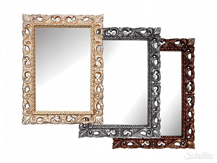 Зеркало настенное багира 2, Серебро