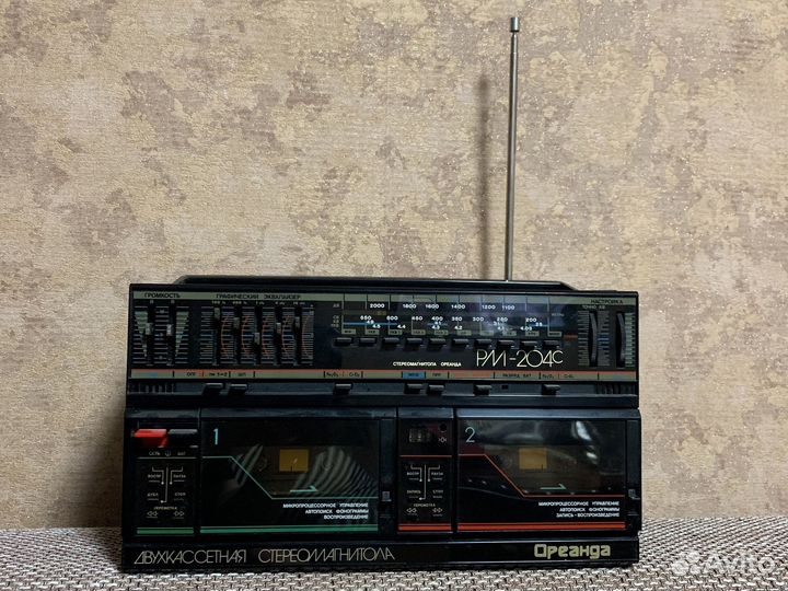 Двухкассетный магнитофон ореанда