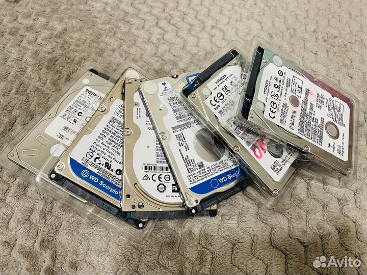 Жесткие диски на 250, 320 gb для ноутбуков