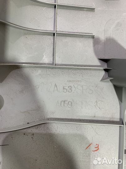 Обшивка задняя левая Mitsubishi Lancer X