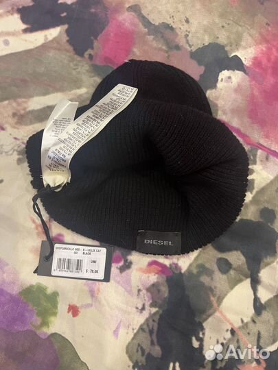 Шапка новая зимняя Diesel. Оригинал