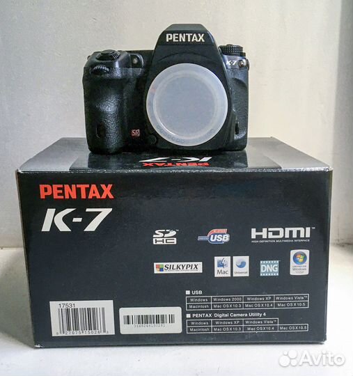 Фотокамера Pentax K-7