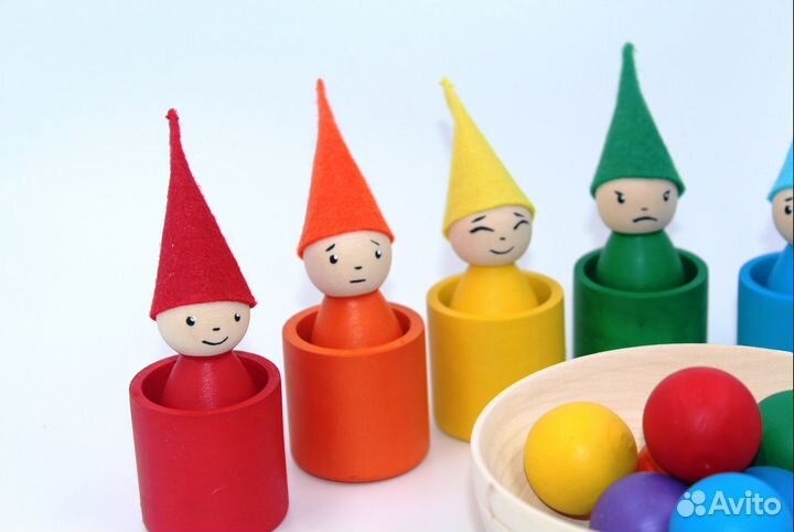 Сортер деревянный