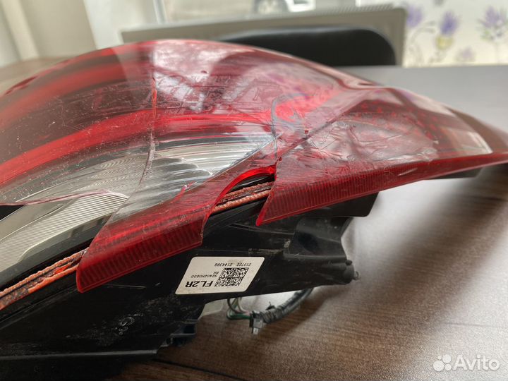 Фонарь задний правый kia rio 4 LED