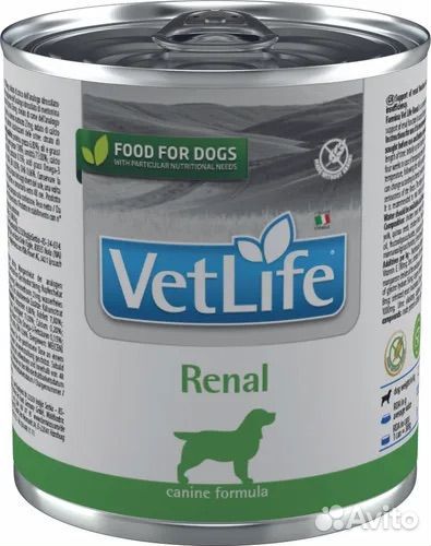 Влажный корм Farmina Vet Life Dog Renal