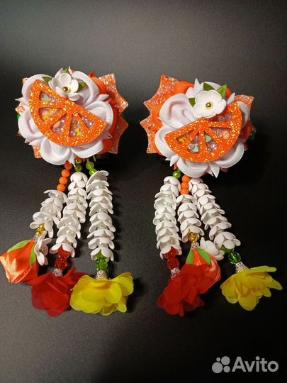 Бантики апельсинки